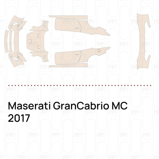 PPF prédécoupé Maserati GranCabrio MC 2017