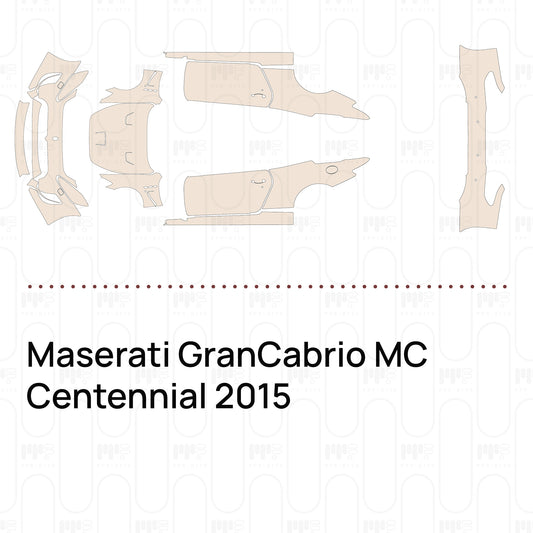PPF prédécoupé Maserati GranCabrio MC Centennial 2015