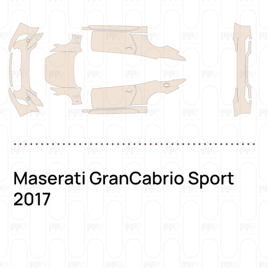 PPF prédécoupé Maserati GranCabrio Sport 2017