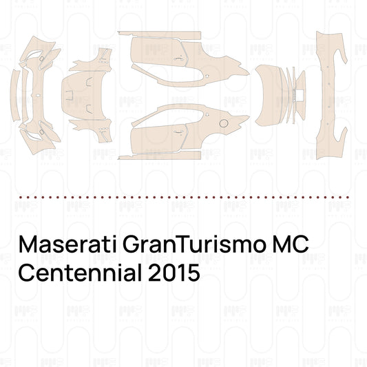 PPF prédécoupé Maserati GranTurismo MC Centennial 2015