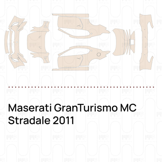 PPF prédécoupé Maserati GranTurismo MC Stradale 2011