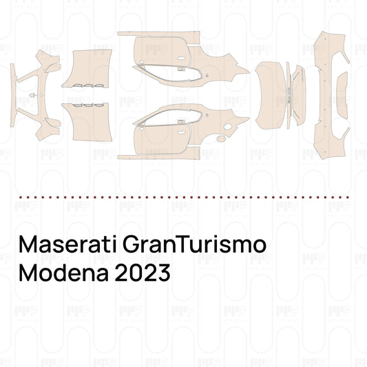PPF prédécoupé Maserati GranTurismo Modena 2023
