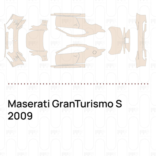 PPF prédécoupé Maserati GranTurismo S 2009