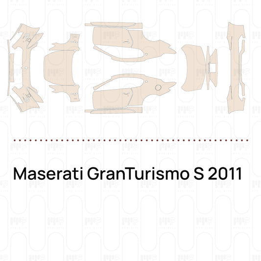 PPF prédécoupé Maserati GranTurismo S 2011
