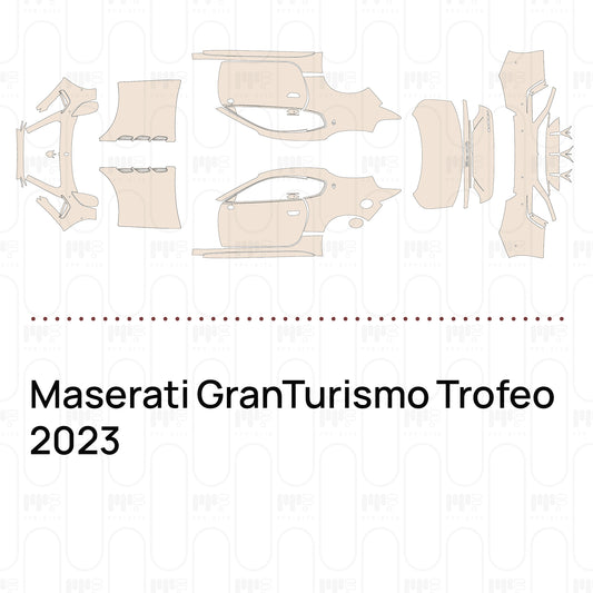 PPF prédécoupé Maserati GranTurismo Trofeo 2023