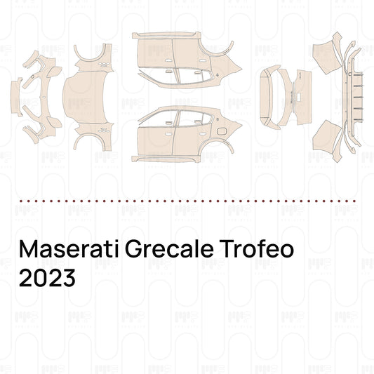 PPF prédécoupé Maserati Grecale Trofeo 2023