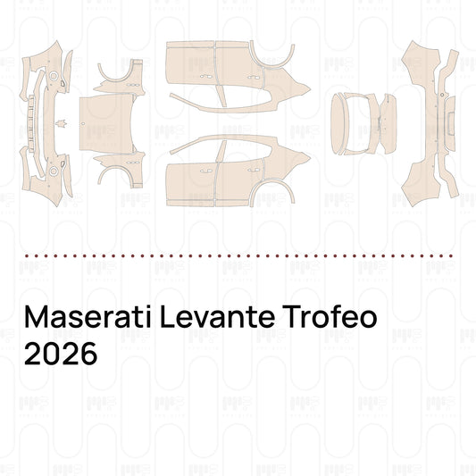 PPF prédécoupé Maserati Levante Trofeo 2026