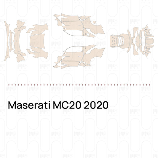 PPF prédécoupé Maserati MC20 2020