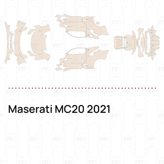 PPF prédécoupé Maserati MC20 2021