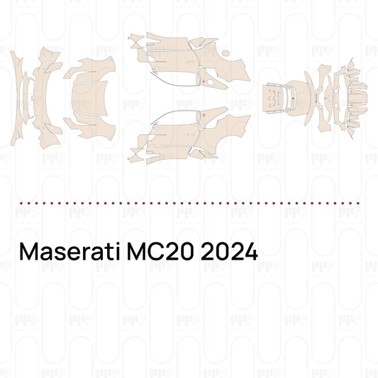 PPF prédécoupé Maserati MC20 2024