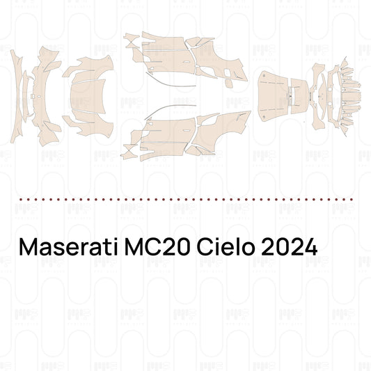 PPF prédécoupé Maserati MC20 Cielo 2024