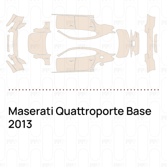 PPF prédécoupé Maserati Quattroporte Base 2013