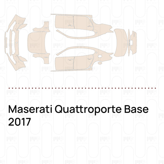 PPF prédécoupé Maserati Quattroporte Base 2017
