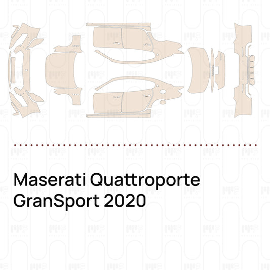 PPF prédécoupé Maserati Quattroporte GranSport 2020