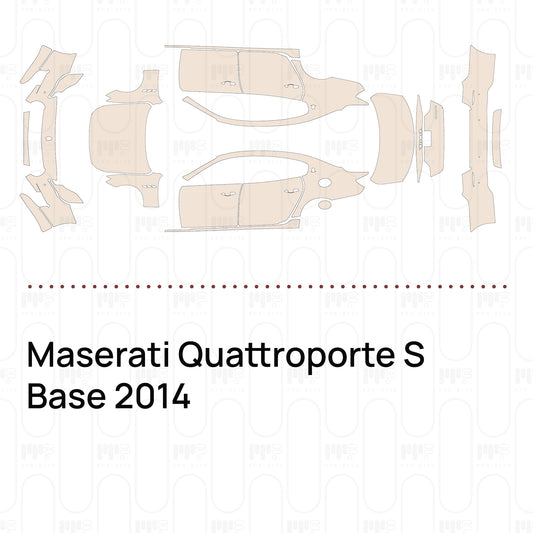 PPF prédécoupé Maserati Quattroporte S Base 2014