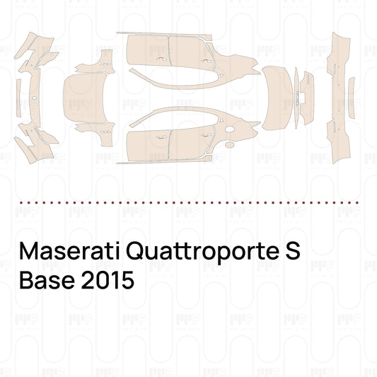 PPF prédécoupé Maserati Quattroporte S Base 2015