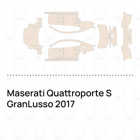 PPF prédécoupé Maserati Quattroporte S GranLusso 2017