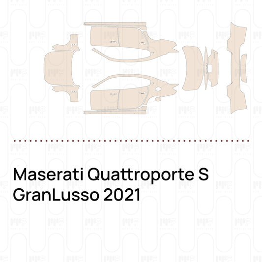 PPF prédécoupé Maserati Quattroporte S GranLusso 2021