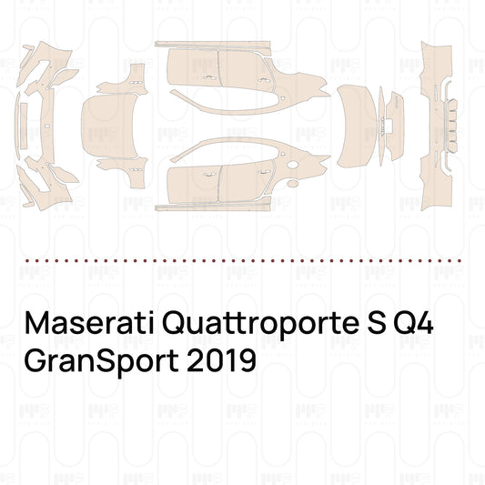 PPF prédécoupé Maserati Quattroporte S Q4 GranSport 2019