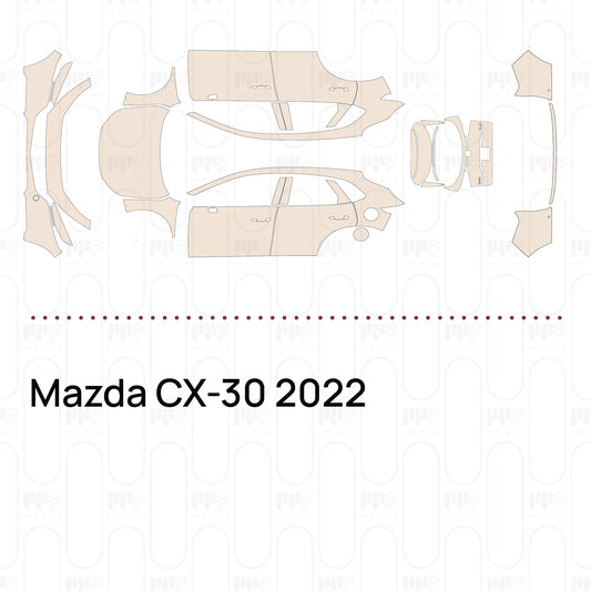 PPF prédécoupé Mazda CX-30 2022
