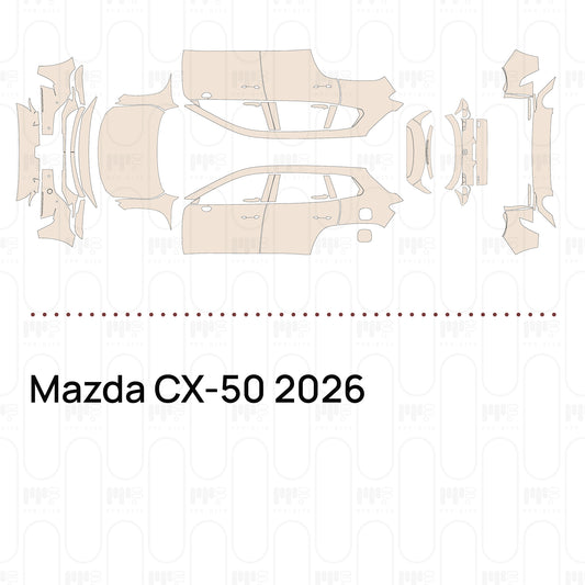 PPF prédécoupé Mazda CX-50 2026