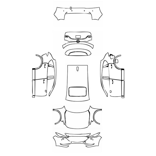 Pre-Cut PPF Mazda CX-5 2018 - PPF-Kits
