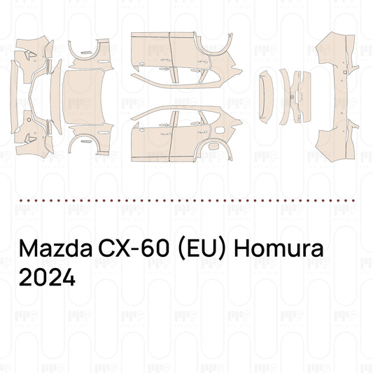 PPF prédécoupé Mazda CX-60 (EU) Homura 2024