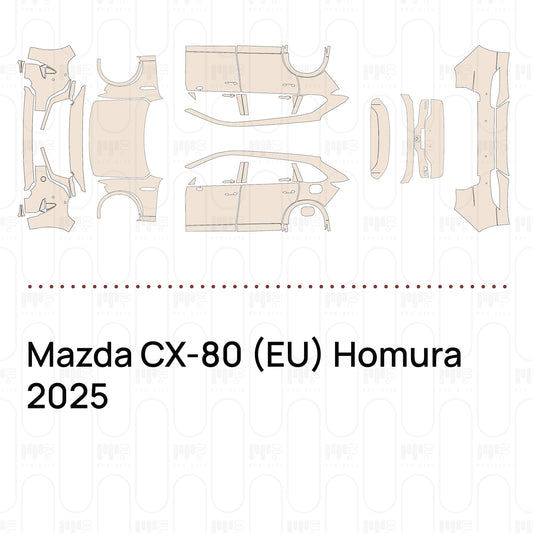 PPF prédécoupé Mazda CX-80 (EU) Homura 2025