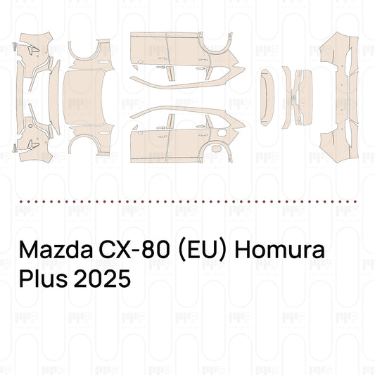 PPF prédécoupé Mazda CX-80 (EU) Homura Plus 2025
