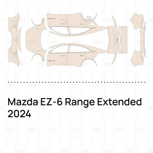 PPF prédécoupé Mazda EZ-6 Range Extended 2024