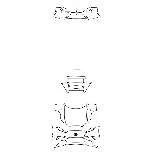 Pre-Cut PPF Mazda MX-5 Miata RF Grand Touring 2021 - PPF-Kits
