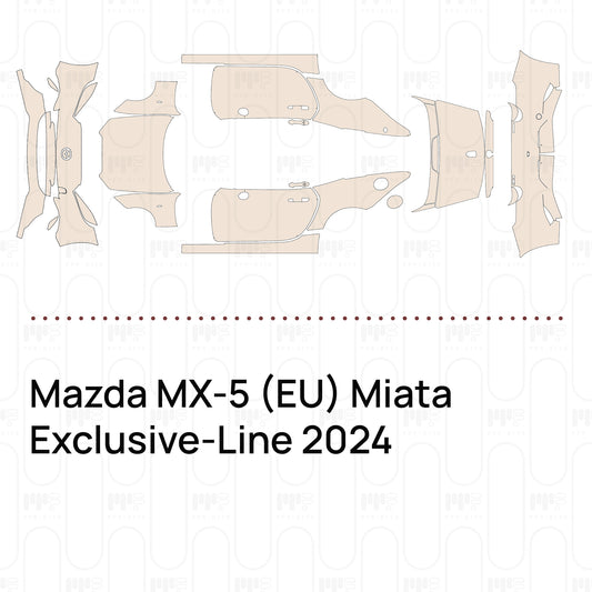 PPF prédécoupé Mazda MX-5 (EU) Miata Exclusive-Line 2024