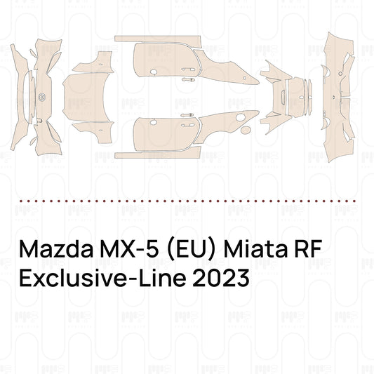 PPF prédécoupé Mazda MX-5 (EU) Miata RF Exclusive-Line 2023