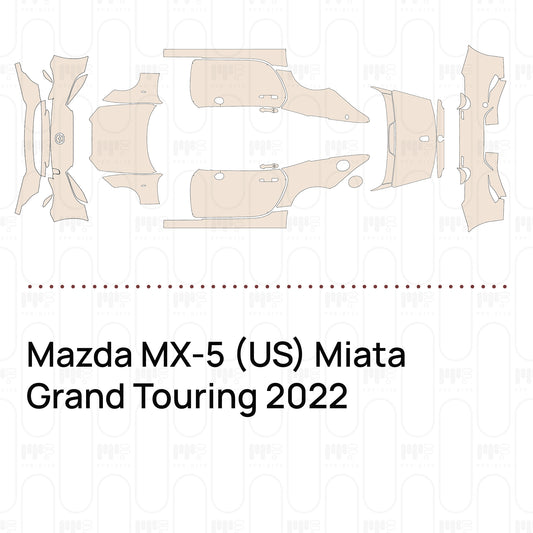 PPF prédécoupé Mazda MX-5 (US) Miata Grand Touring 2022