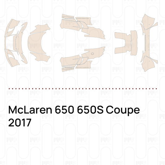 PPF prédécoupé McLaren 650 650S Coupe 2017