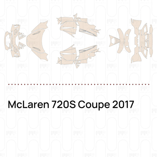 PPF prédécoupé McLaren 720S Coupe 2017