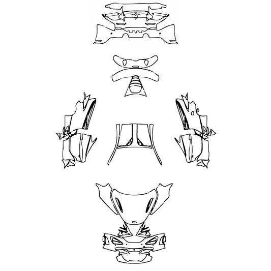 Pre-Cut PPF McLaren 720S Coupe 2024 - PPF-Kits