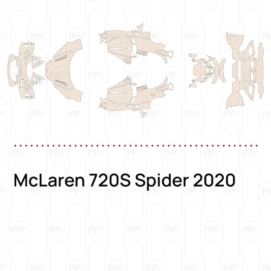 PPF prédécoupé McLaren 720S Spider 2020