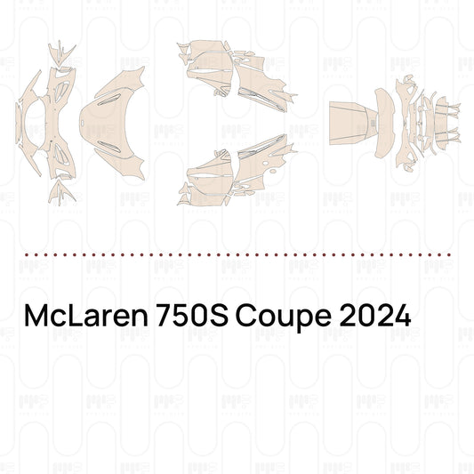 PPF prédécoupé McLaren 750S Coupe 2024