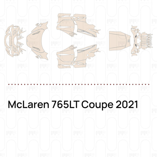PPF prédécoupé McLaren 765LT Coupe 2021