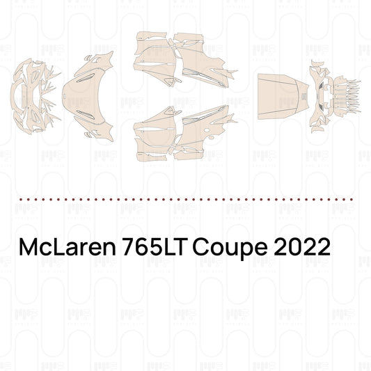PPF prédécoupé McLaren 765LT Coupe 2022
