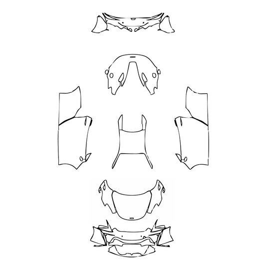 Pre-Cut PPF McLaren Artura Coupe 2024 - PPF-Kits