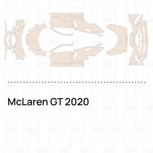 PPF prédécoupé McLaren GT 2020