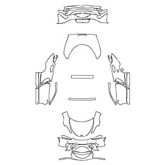Pre-Cut PPF McLaren GT 2021 - PPF-Kits