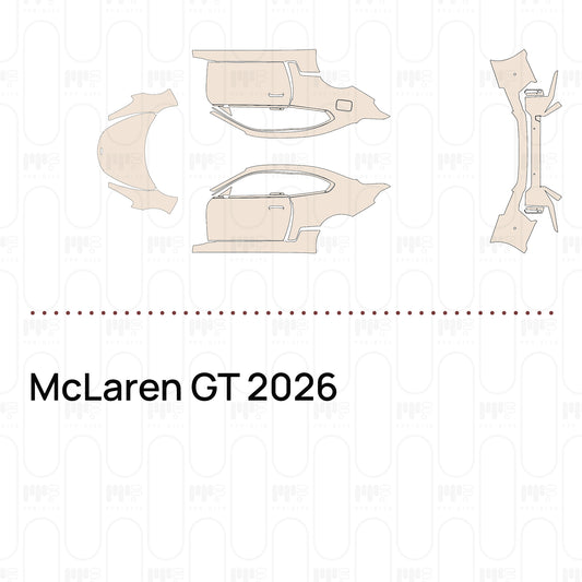 PPF prédécoupé McLaren GT 2026
