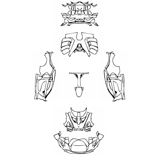 Pre-Cut PPF McLaren Senna 2018 - PPF-Kits