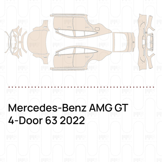 PPF prédécoupé Mercedes-Benz AMG GT 4-Door 63 2022