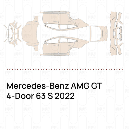 PPF prédécoupé Mercedes-Benz AMG GT 4-Door 63 S 2022