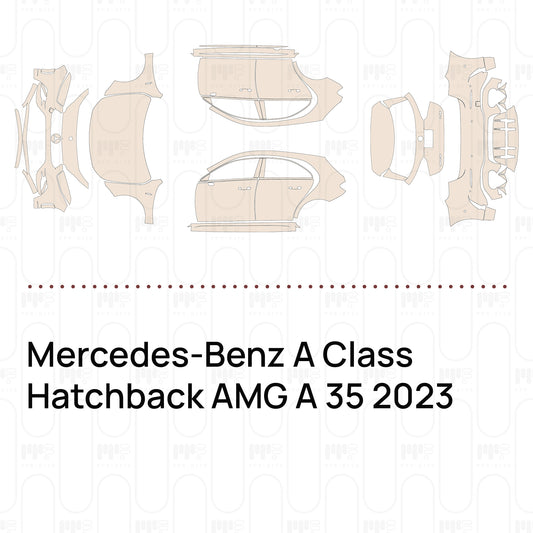 PPF prédécoupé Mercedes-Benz A Class Hatchback AMG A 35 2023