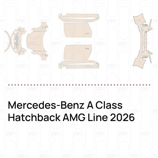PPF prédécoupé Mercedes-Benz A Class Hatchback AMG Line 2026